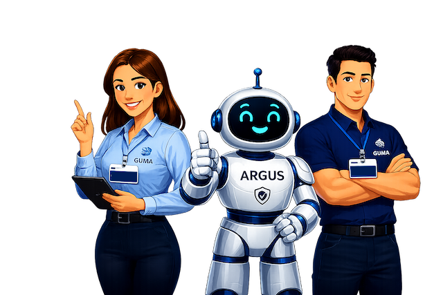 Team Seguridad GUMA juntos